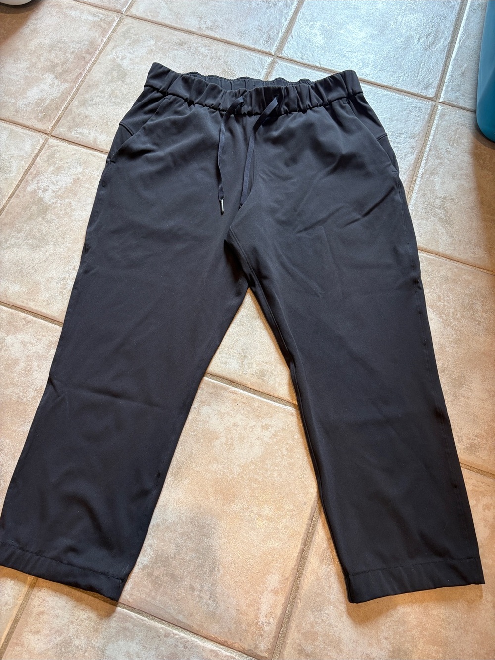lululemon athletica Black Drawstring Jogger Pants